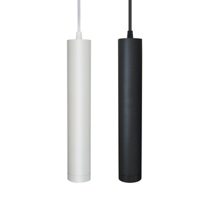 10W 双色温餐吊灯（裸灯）（型号L022，尺寸Φ50xH300mm，吊线长1米可调节,输入电压36V ）