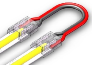 单色温灯带的中间接线端子11（型号：8MM-2P-2D）价格为每包10个